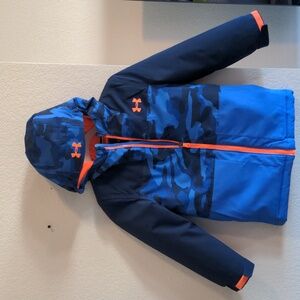 Under Armour Boys Cold Gear Winter Ski Jacket Size 7